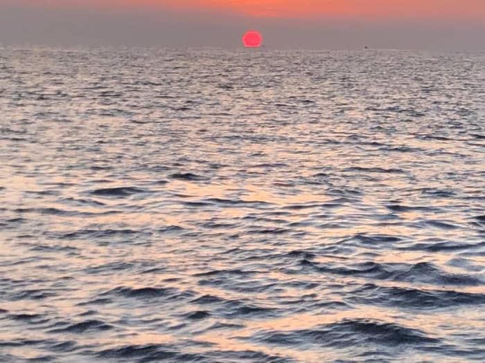 Sunset sail with an aperitif in the Gulf of Naples