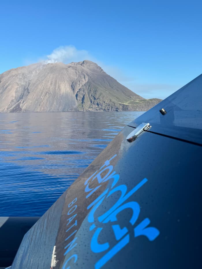 Privat Stromboli-tur + solnedgångsutbrott med 10-meters Intrepido-jolle (2023)