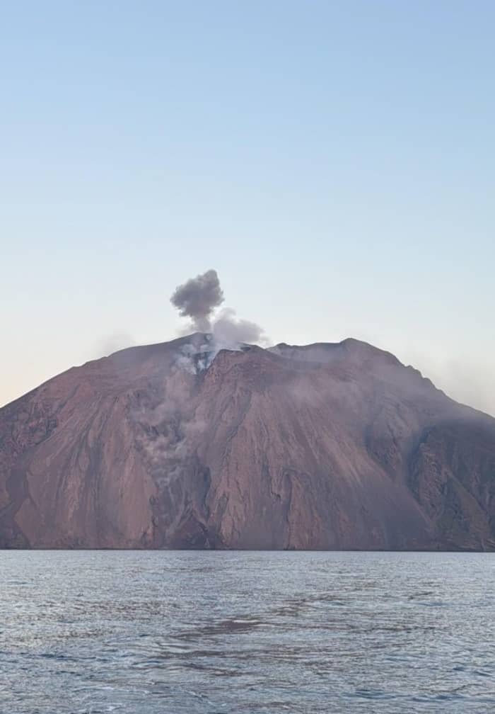 Privat Stromboli-tur + solnedgångsutbrott med 10-meters Intrepido-jolle (2023)