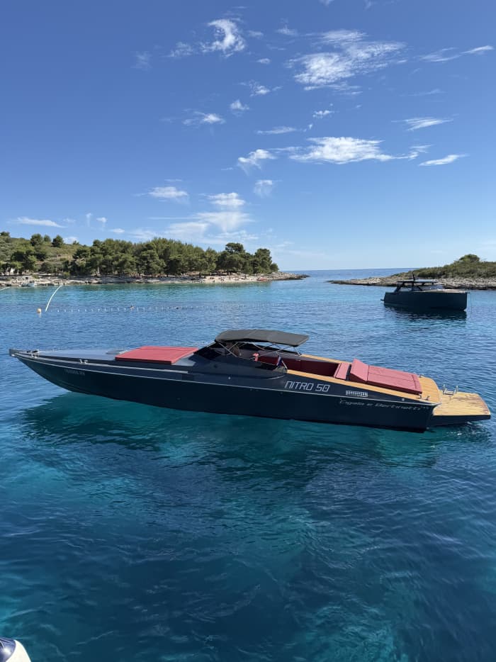 Private boat trip around Hvar on a motorboat