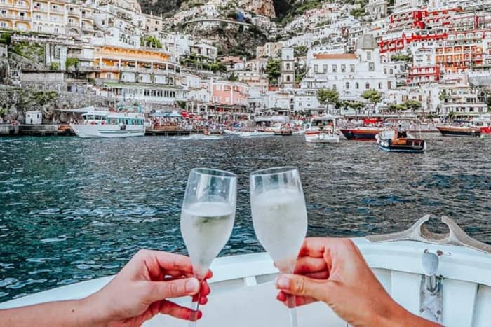 Amalfi Coast by Sea: Private Boat Tour from Sorrento