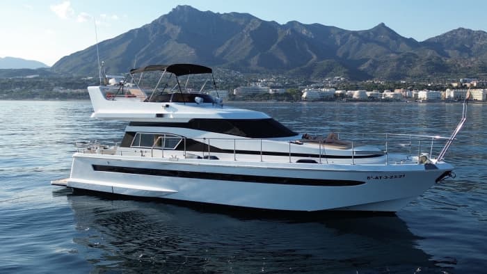 Ganztägiger All-Inclusive-Yachtausflug entlang der Costa del Sol
