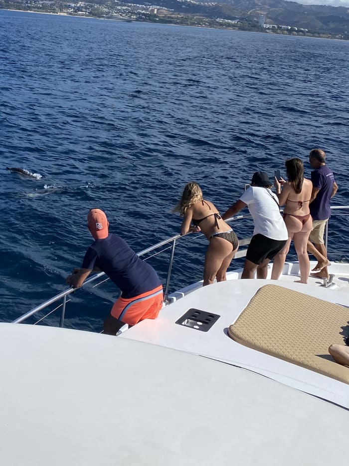 Ganztägiger All-Inclusive-Yachtausflug entlang der Costa del Sol