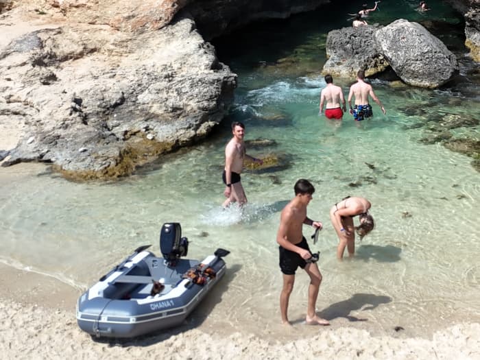 2 uur lang genieten van de Blue Lagoon en de Crystal Lagoon.
