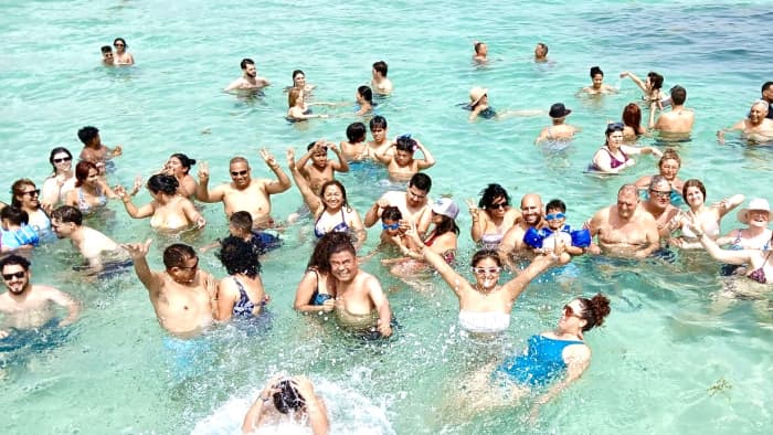 Punta Cana Snorkel Party Boar Crystal Turquoise sea