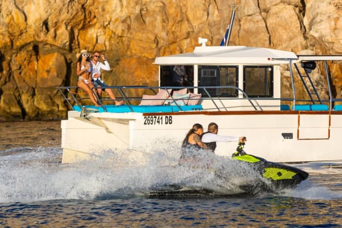 Adriatic Horizons: Full-Day Catamaran Cruise from Dubrovnik