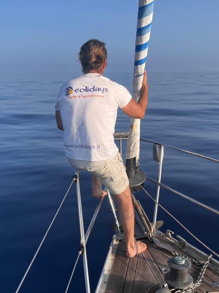 Einen Tag lang Vulcano entdecken: Das wahre Dolce Vita auf einem Segelboot