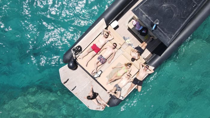 Your own Greek Odyssey: A 8h voyage on a motorboat