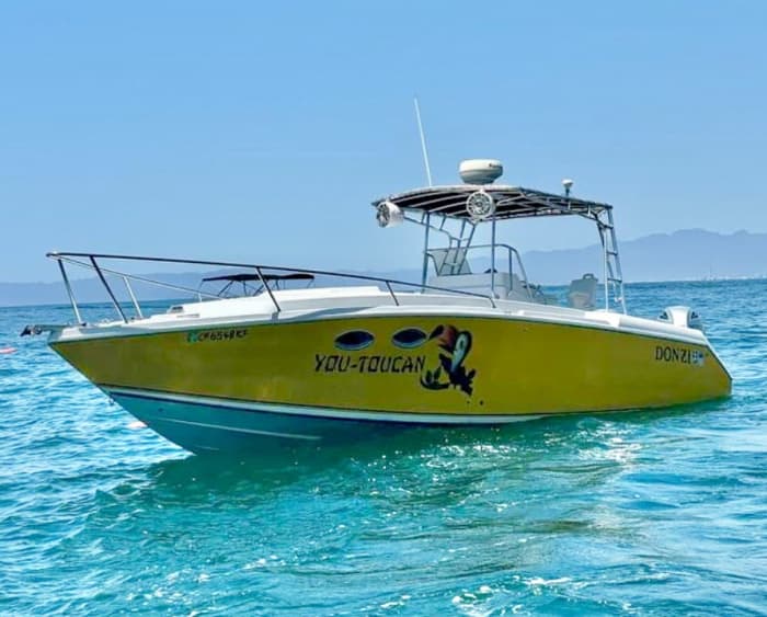 Njut av 8 timmar på en motorbåt för att utforska Puerto Vallarta