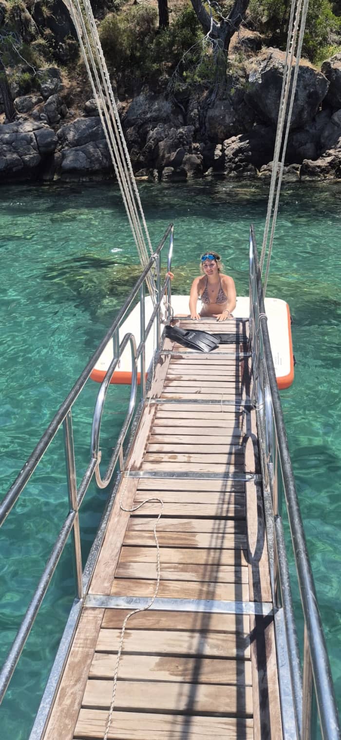 Enjoy the sun on a 7h30 boat trip in Fethiye