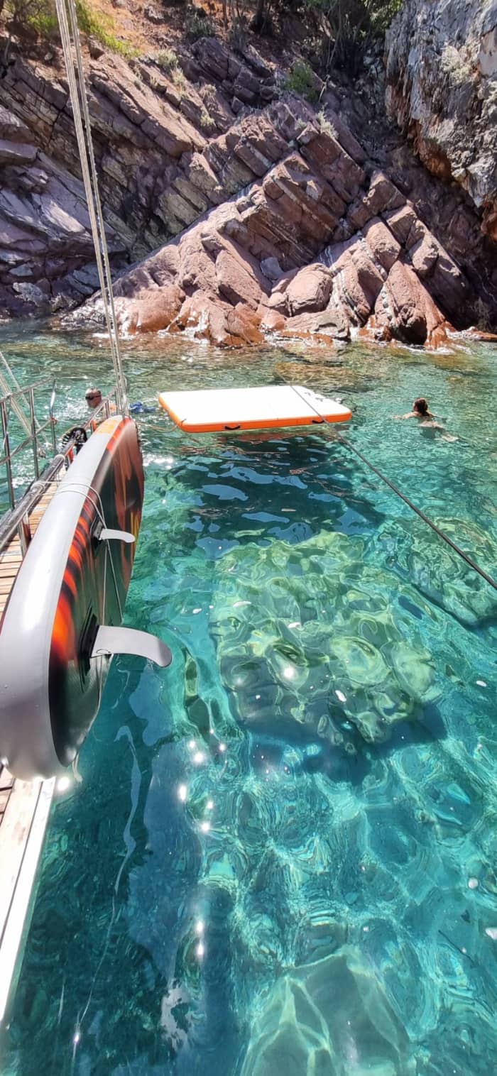 Enjoy the sun on a 7h30 boat trip in Fethiye