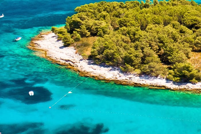 Privéboottocht naar de Blauwe Grot en 5 eilanden vanuit Split