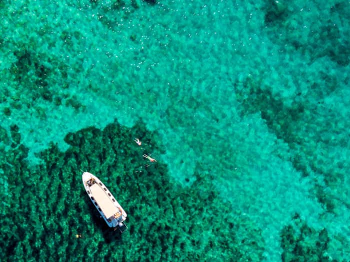 Privéboottocht naar de Blauwe Grot en 5 eilanden vanuit Split