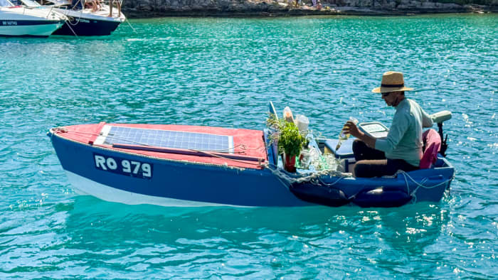 Privé-speedboottocht van een hele dag naar de Blauwe Lagune en Šolta vanuit Split