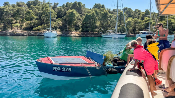 Privé-speedboottocht van een hele dag naar de Blauwe Lagune en Šolta vanuit Split