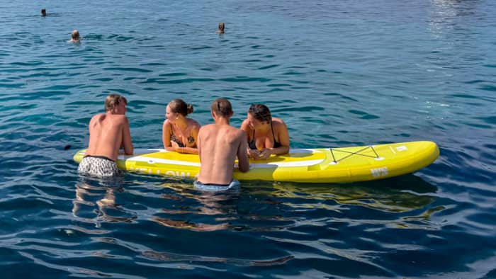 Privé-speedboottocht van een hele dag naar de Blauwe Lagune en Šolta vanuit Split