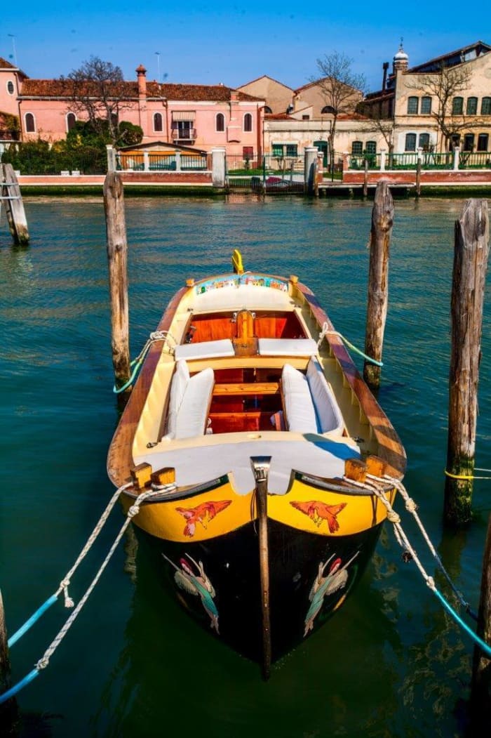 Halvdags båttur i Venedig med motorbåt