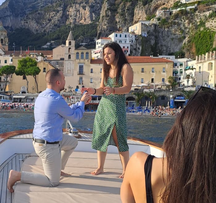 From Maiori: Capri Day Trip by Boat: Discover the Amalfi Coast in Style