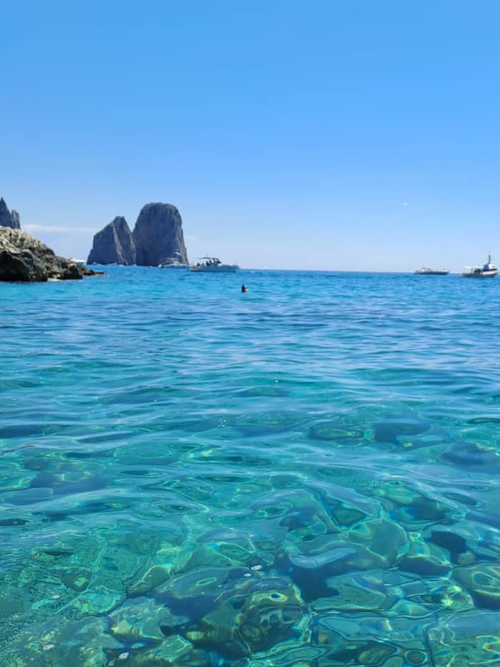 From Maiori: Capri Day Trip by Boat: Discover the Amalfi Coast in Style