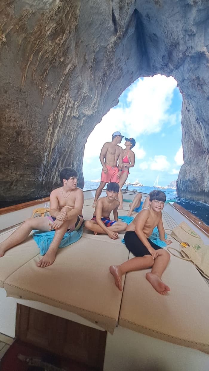 From Maiori: Capri Day Trip by Boat: Discover the Amalfi Coast in Style
