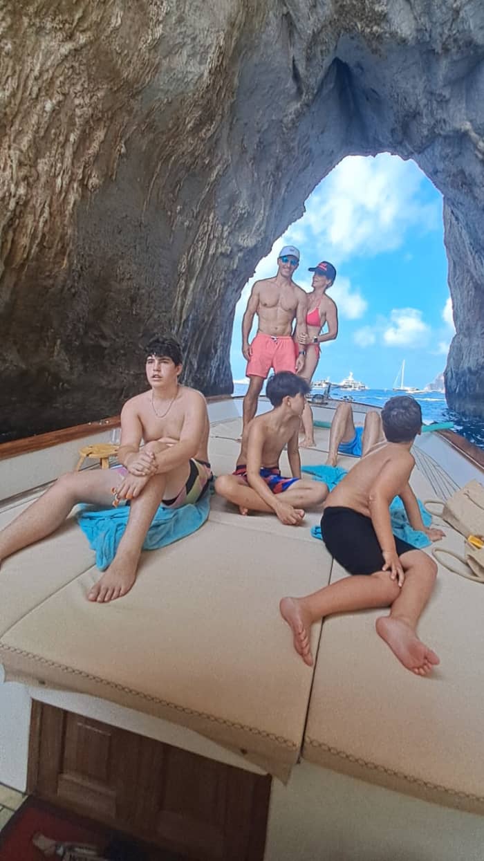 From Maiori: Capri Day Trip by Boat: Discover the Amalfi Coast in Style