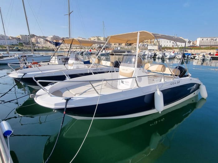Discover Vieste's shores: A complete day trip aboard a motorboat