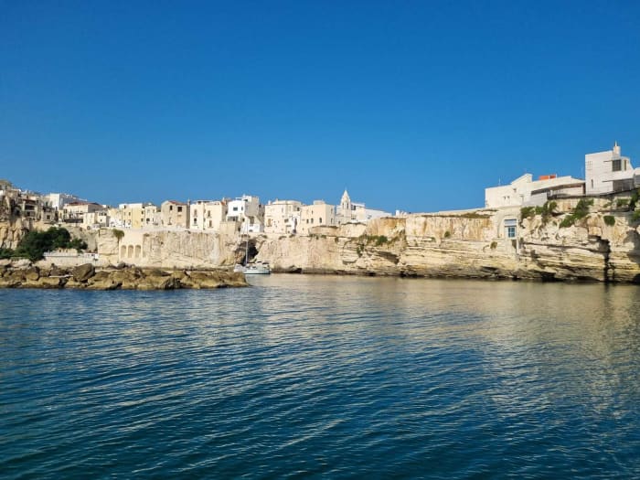 Discover Vieste's shores: A complete day trip aboard a motorboat