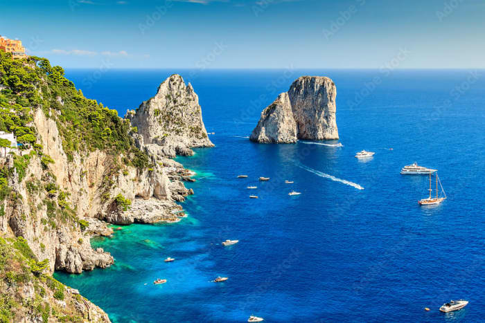 Capri-tour in Barca