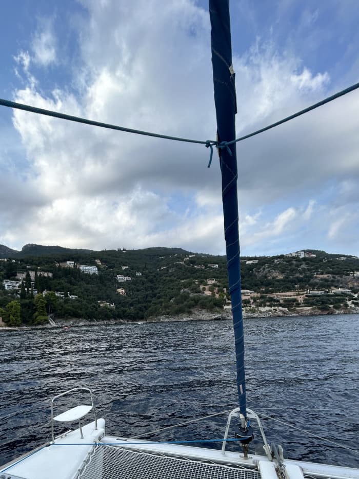 Your own Greek Odyssey: A 8h voyage on a catamaran