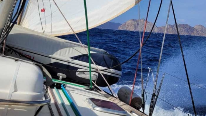 Segeln im Golf von Cagliari