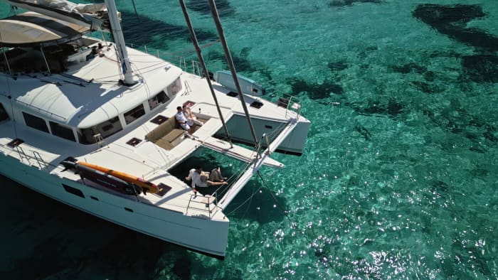 Day luxury Catamaran Cruise to Balos Lagoon & Gramvousa Island