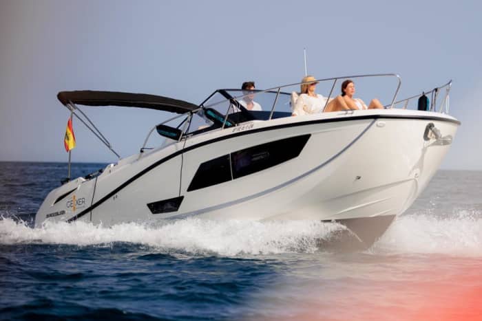 Magie bij zonsondergang: uw privé luxe charterboot inclusief alles. SUNSET - ALICANTE BEACH - SKIPPER EN BRANDSTOF INBEGREPEN