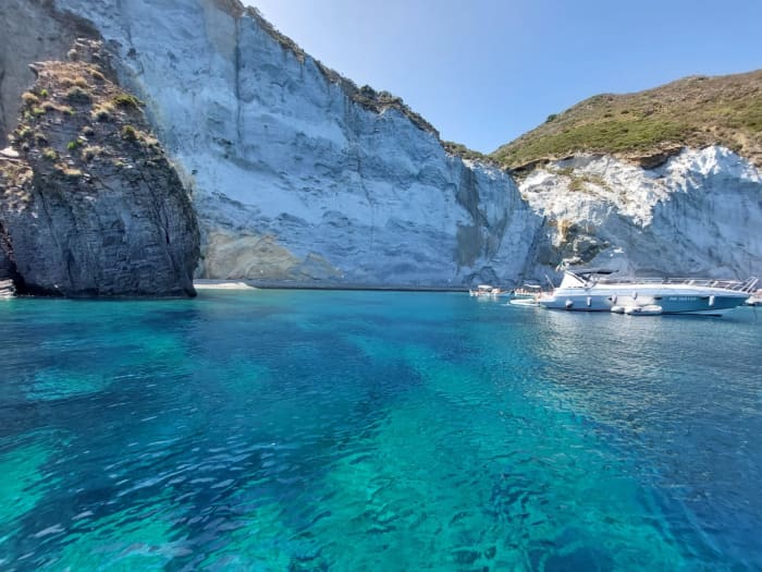 Snorkelen tussen de Circeo-kliffen
