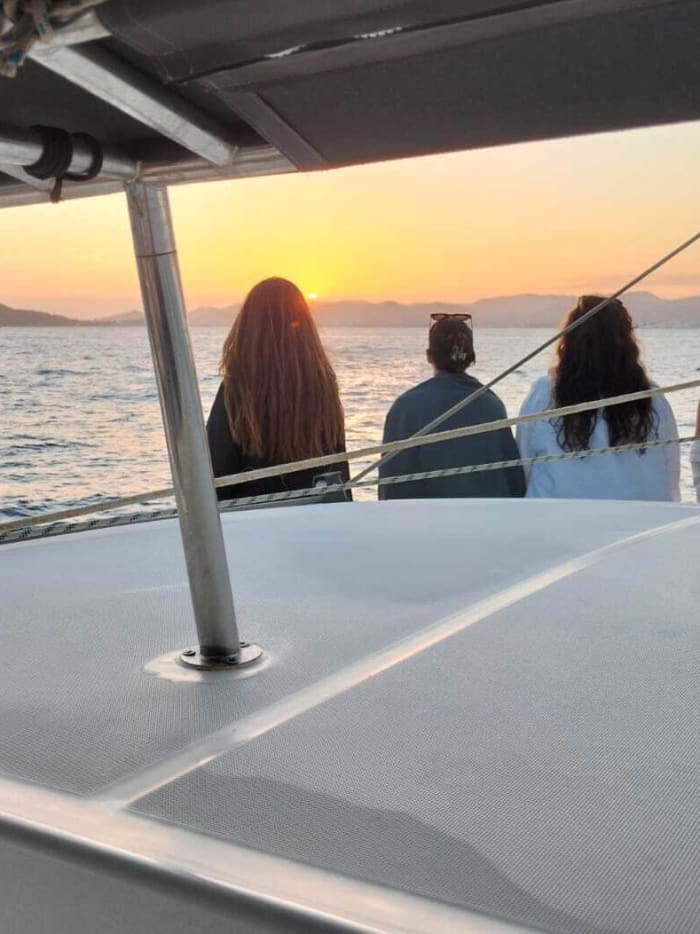 Excursion en catamaran de Formentera à Cala Saona et S'Espalmado