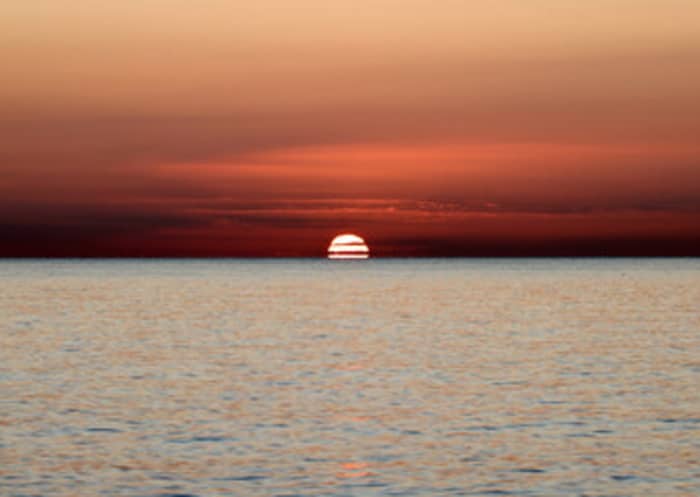 Sunset yacht excursion