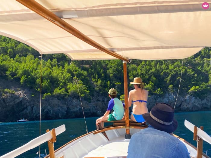 Privérondvaart Alcudia en Pollensa, kapitein, brandstof, snorkelen (3 uur)