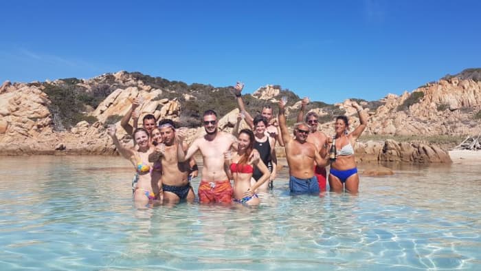 Heldagskatamaran från Palau: Upptäck pärlorna i La Maddalena skärgård