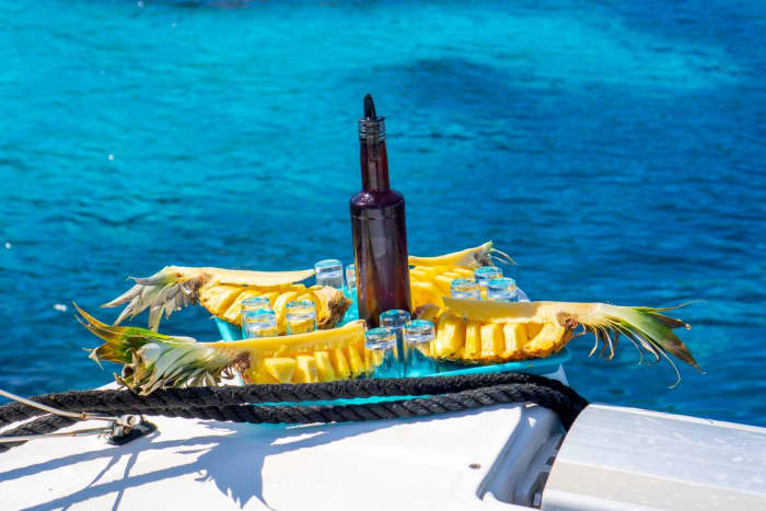 Heldagskatamaran från Palau: Upptäck pärlorna i La Maddalena skärgård