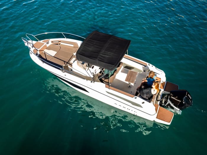 Location de bateau à moteur privé pour une journée complète au départ de Lagos - avec boissons, collations, paddle et plongée en apnée