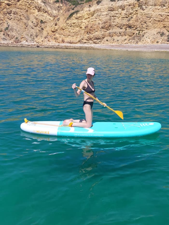 Location de bateau à moteur privé pour une journée complète au départ de Lagos - avec boissons, collations, paddle et plongée en apnée