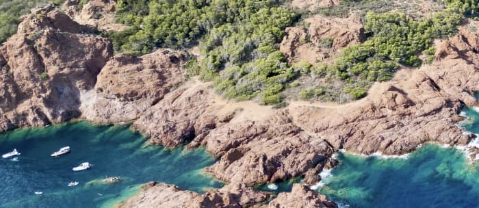 Journée cap Dramont et le massif de l'Estérel : l'Ile d'Or