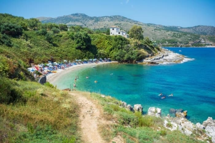 Northeast Corfu Unveiled: Full-Day Luxury Cruise to Bays & Villages