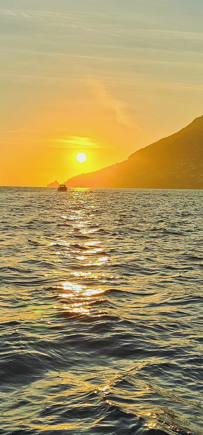 Amalfi Coast Sunset between Villages and Legends