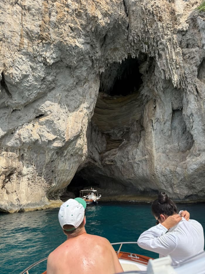 Private boat tour to Capri from Capri (3.3 hours)
