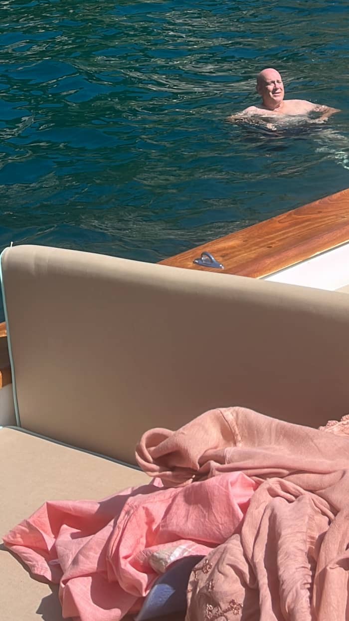Capri by boat