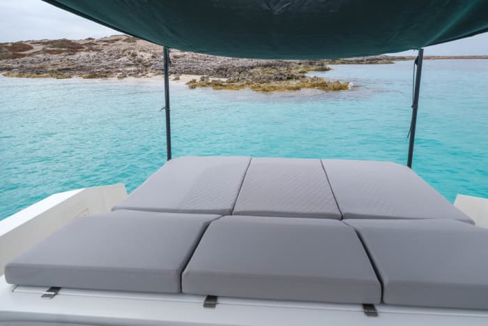 D36 Lupo Di Mare all inclusive, Fuel, Skipper, Sail to Formentera Illetas with a fixed price and without worries.