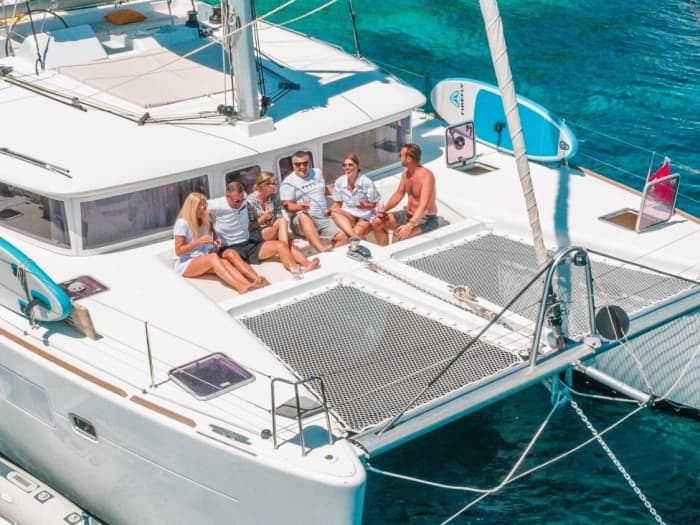 Croisière Lagoon 450F-Luxe PM à Milos