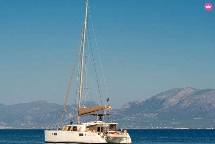 Croisière Lagoon 450F-Luxe PM à Milos
