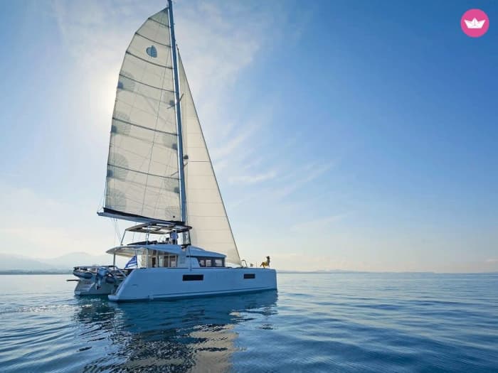 Croisière Lagoon 450F-Luxe PM à Milos