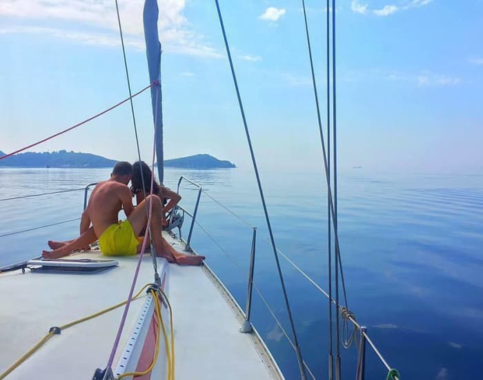 Escape Chalkidiki Sailing on the Sea